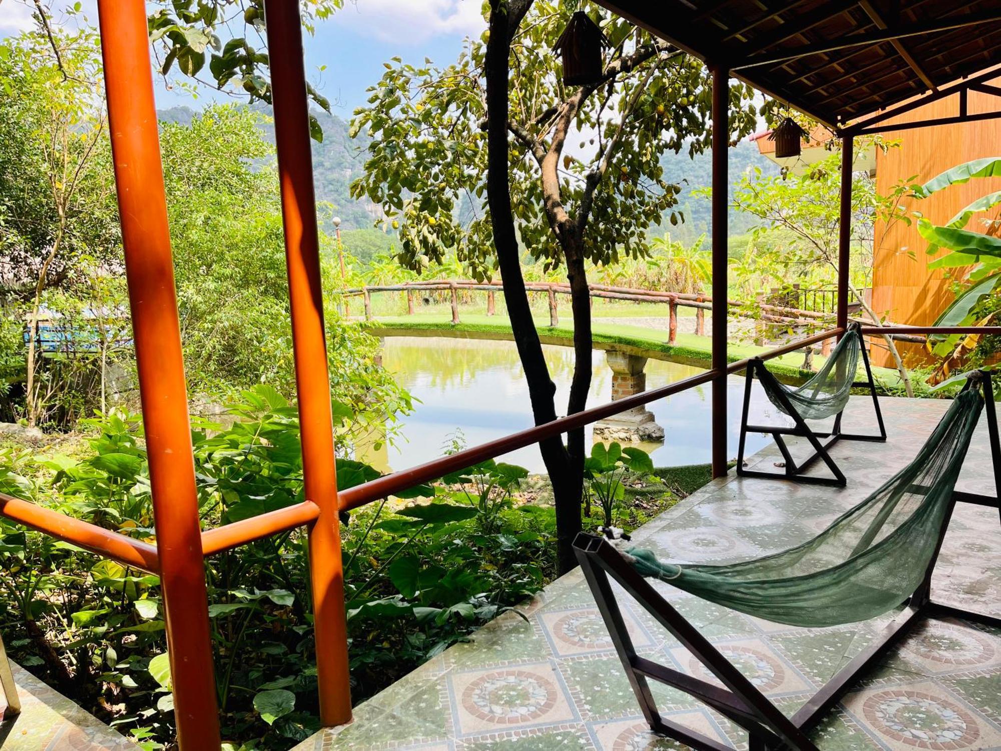 Trang An Lotus Lake Homestay นิญบิ่ญ ภายนอก รูปภาพ