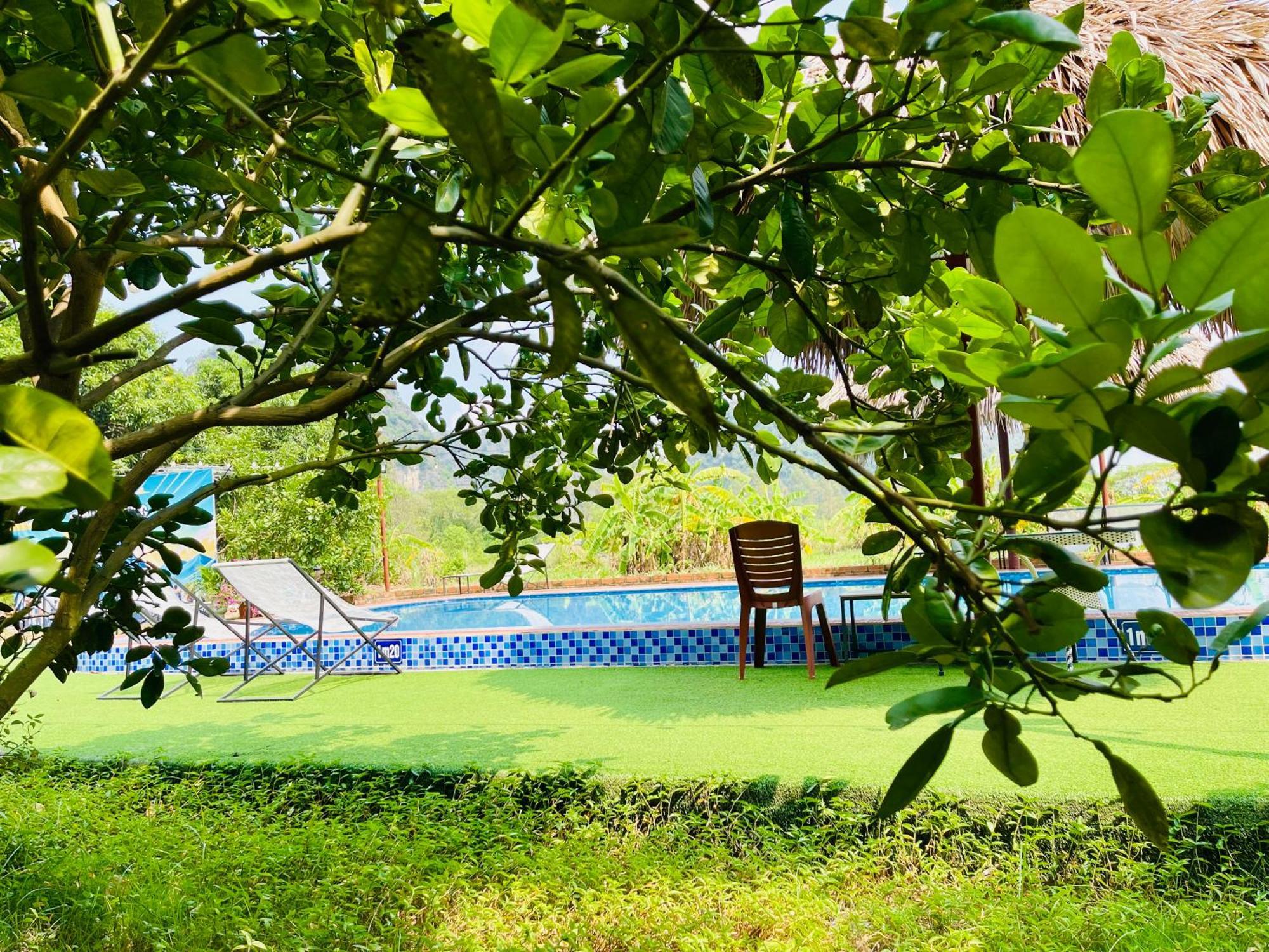 Trang An Lotus Lake Homestay นิญบิ่ญ ภายนอก รูปภาพ
