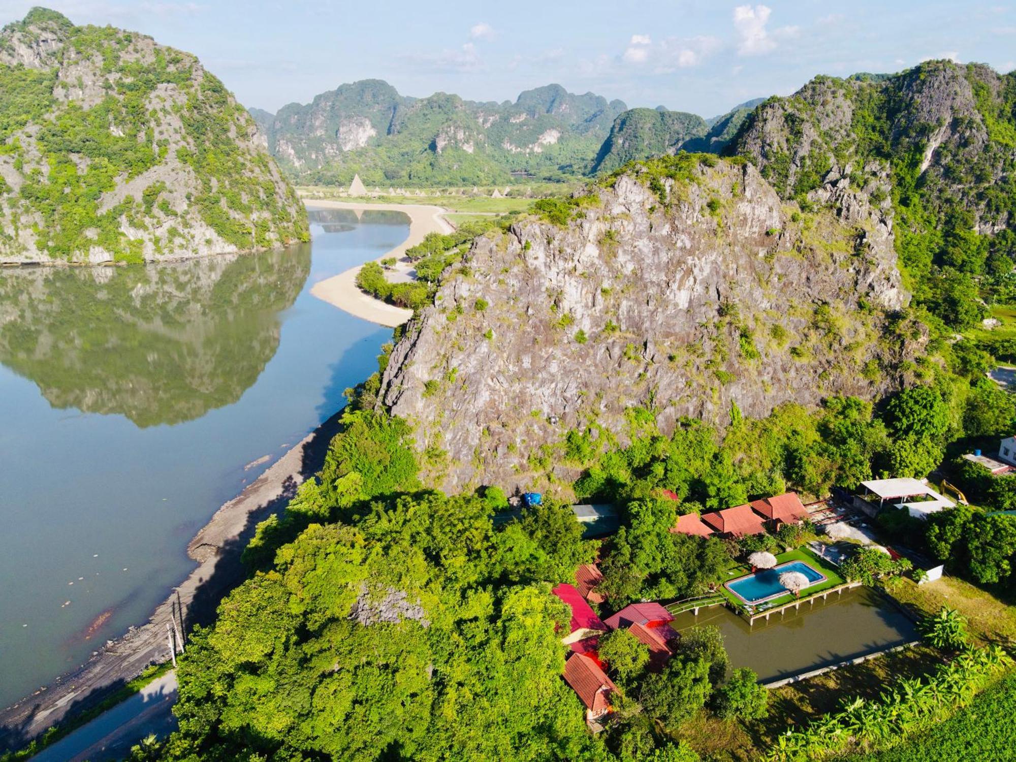Trang An Lotus Lake Homestay นิญบิ่ญ ภายนอก รูปภาพ